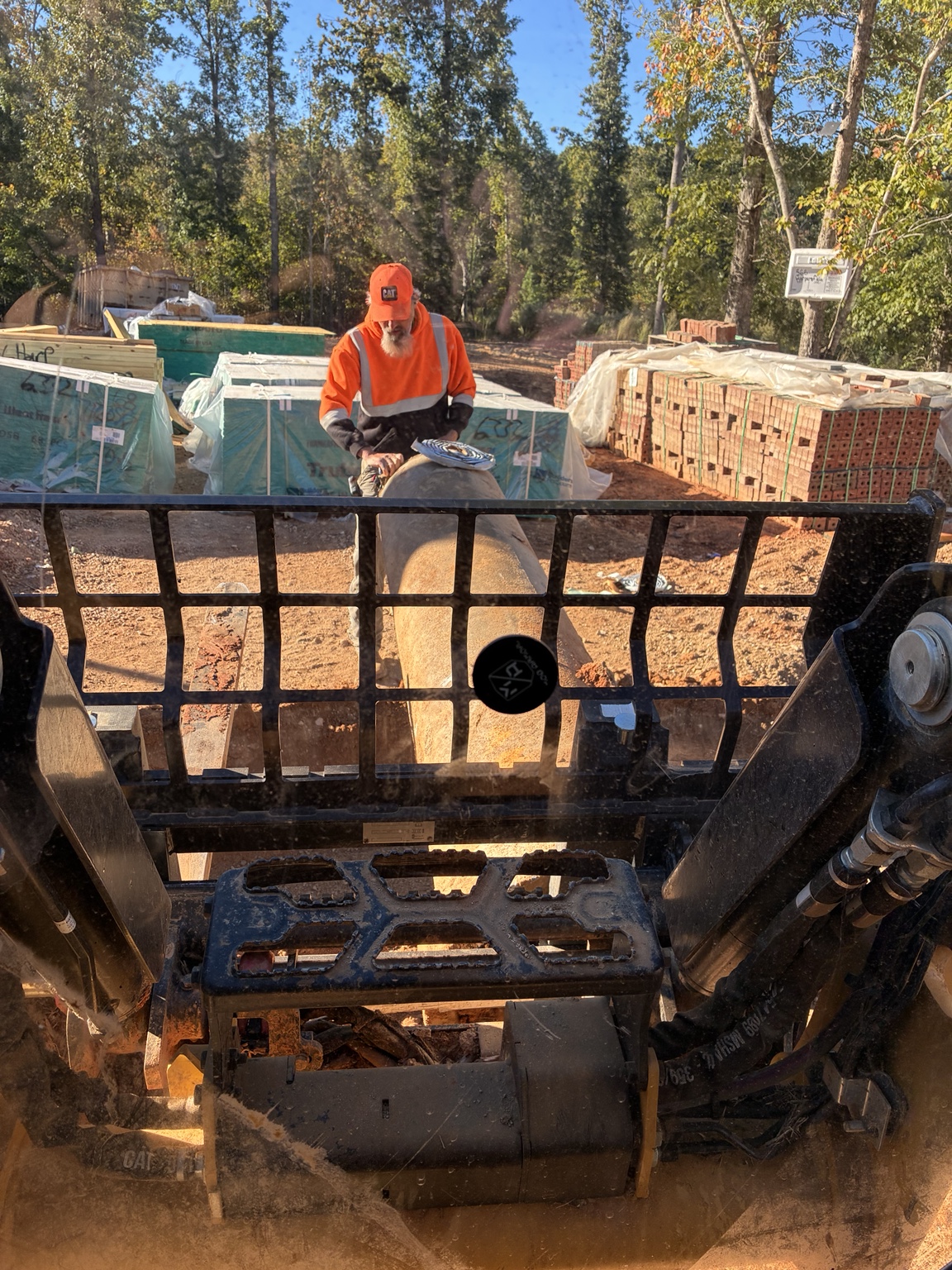 Macon Land and Site Development project photography: grading, excavation, clearing and construction site preparation